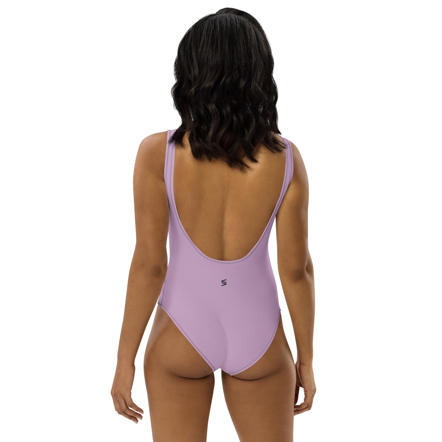 Corgi Puppy Women's One-Piece Swimsuit (Pastel Lily)