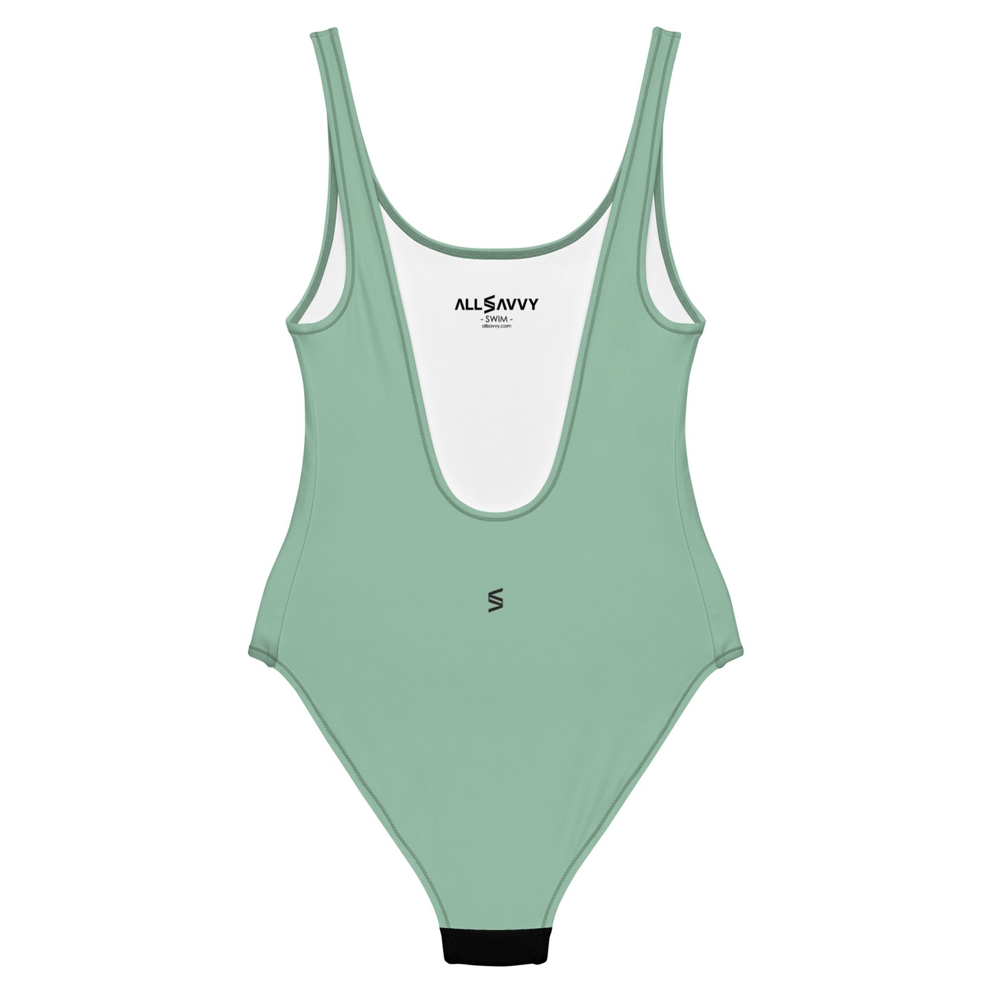 Belgian Malinois Puppy Women's One-Piece Swimsuit (Minty Pistachio)