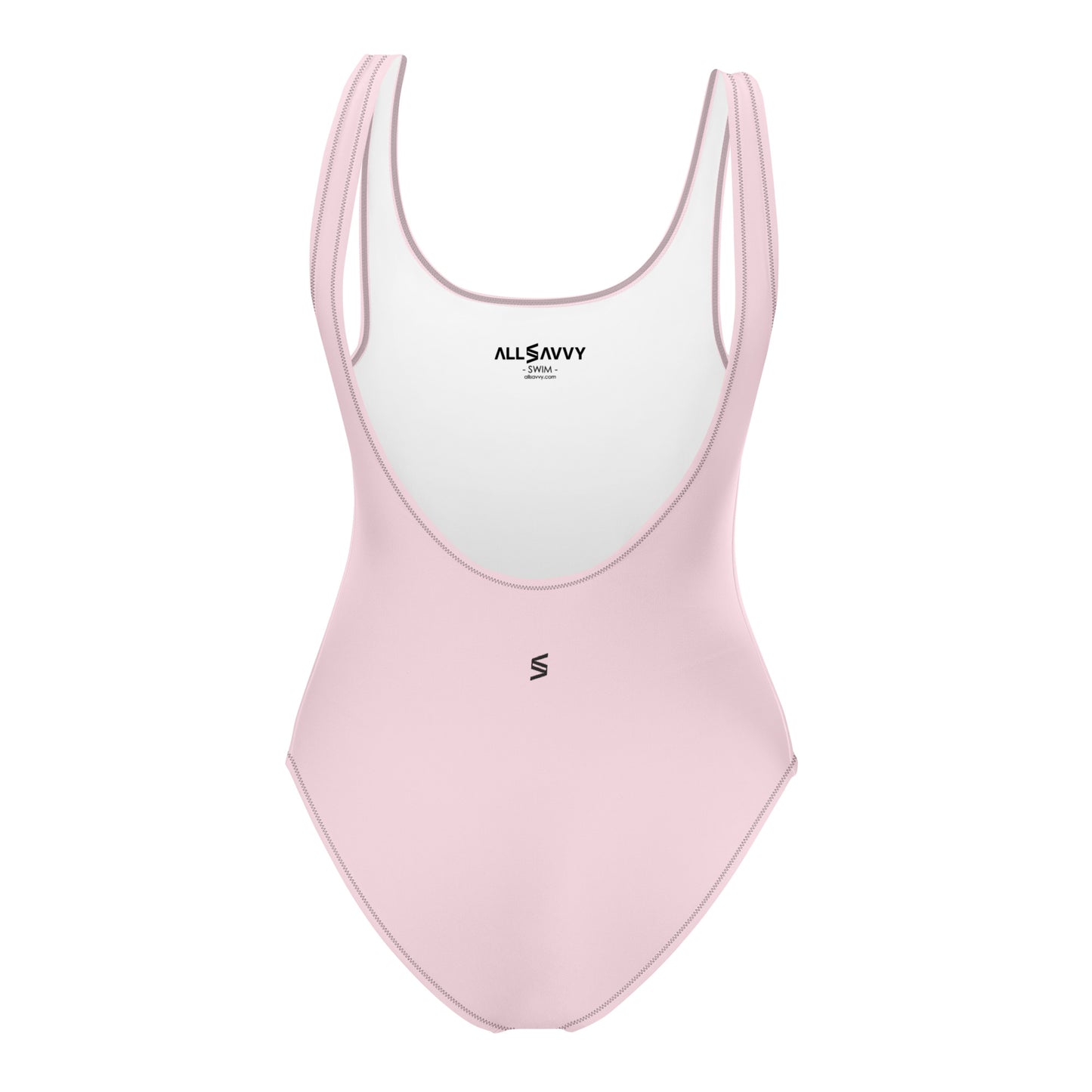 Dachshund Puppy Women's One-Piece Swimsuit (Misty Rose)