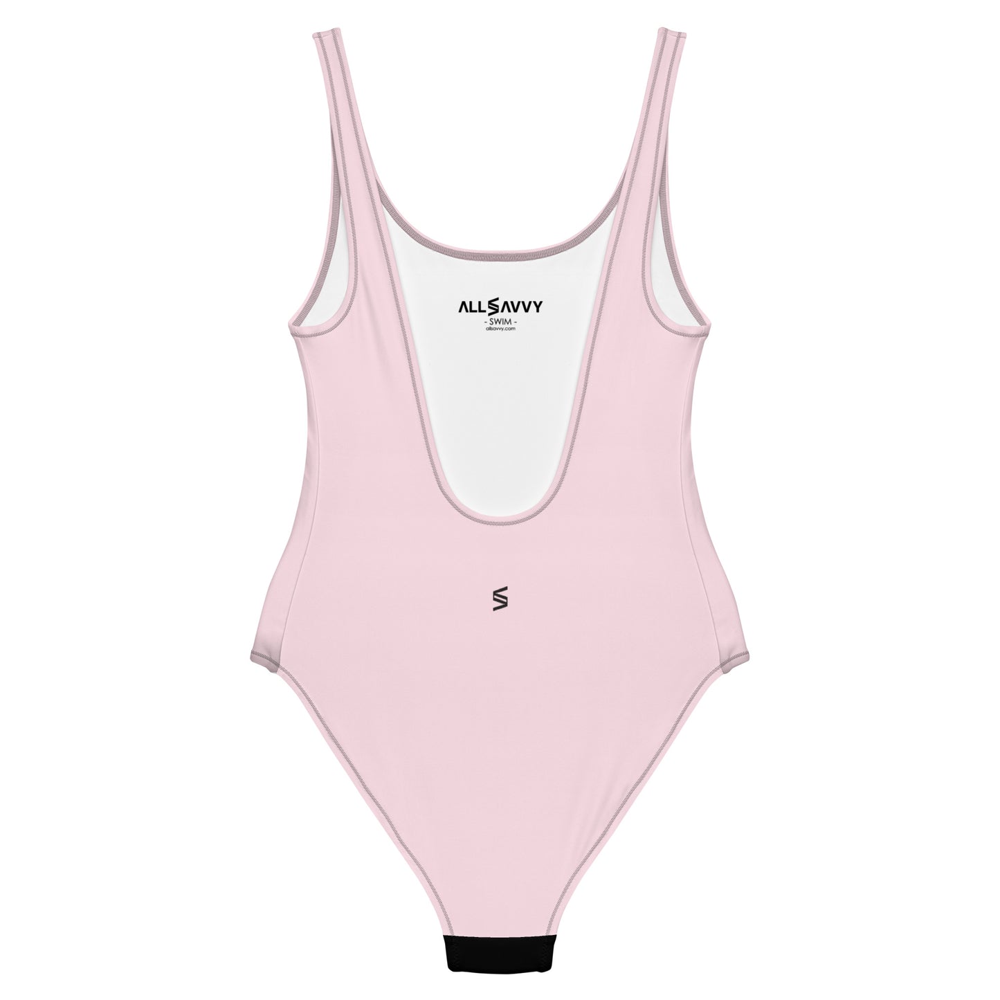 Dachshund Puppy Women's One-Piece Swimsuit (Misty Rose)