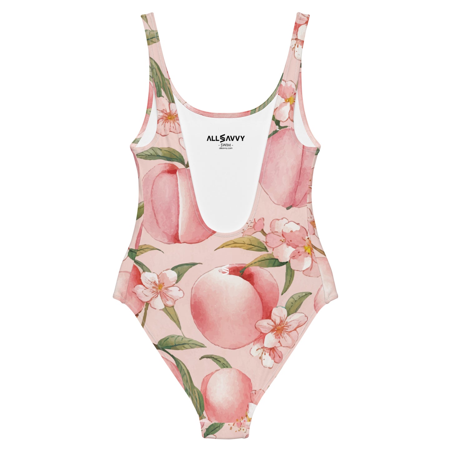 Peach Blossoms Women's One-Piece Swimsuit
