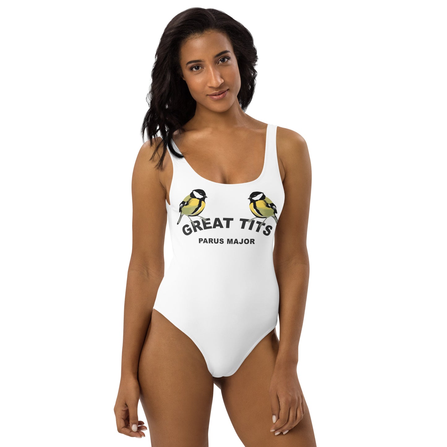 Great Tits Women's One-Piece Swimsuit