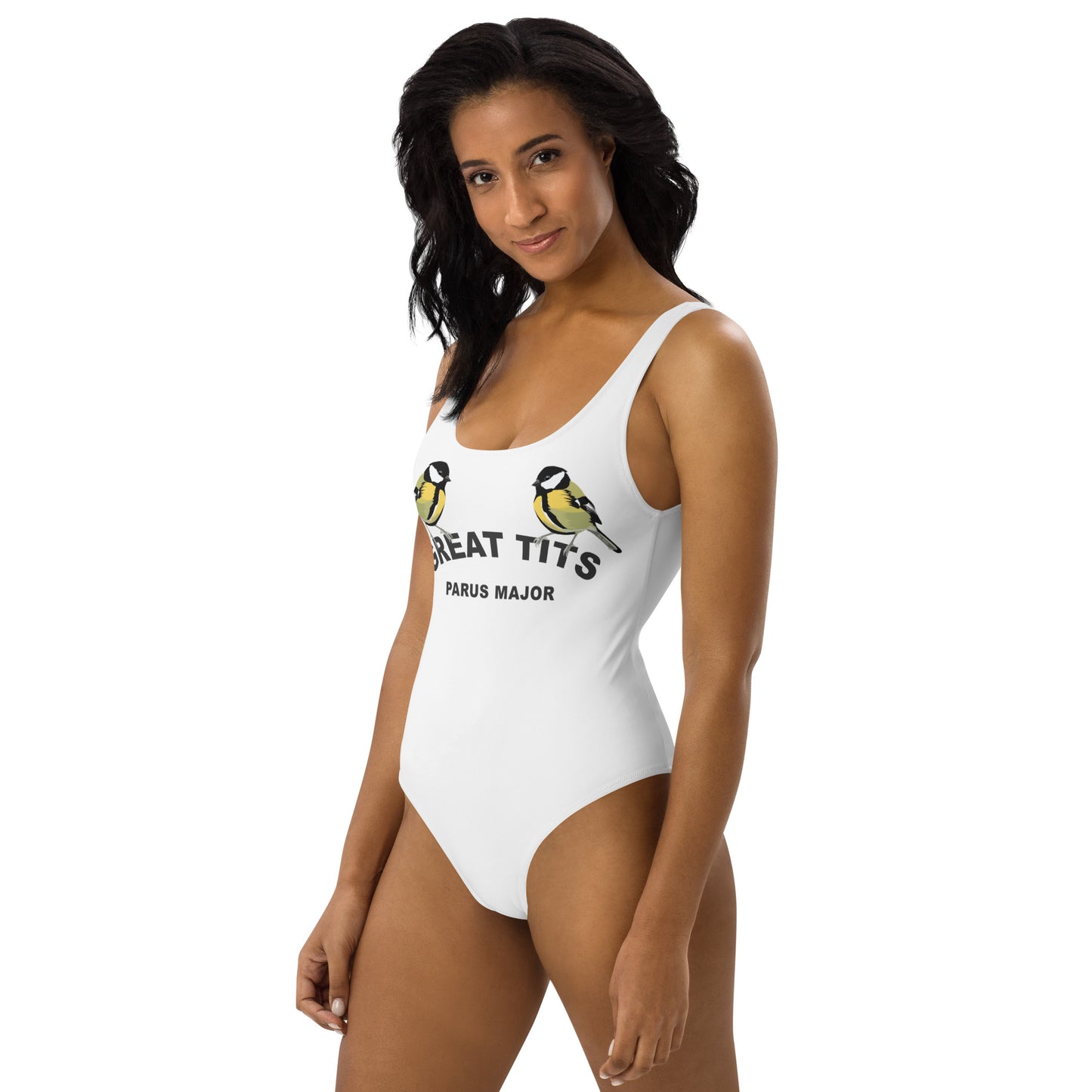 Great Tits Women's One-Piece Swimsuit