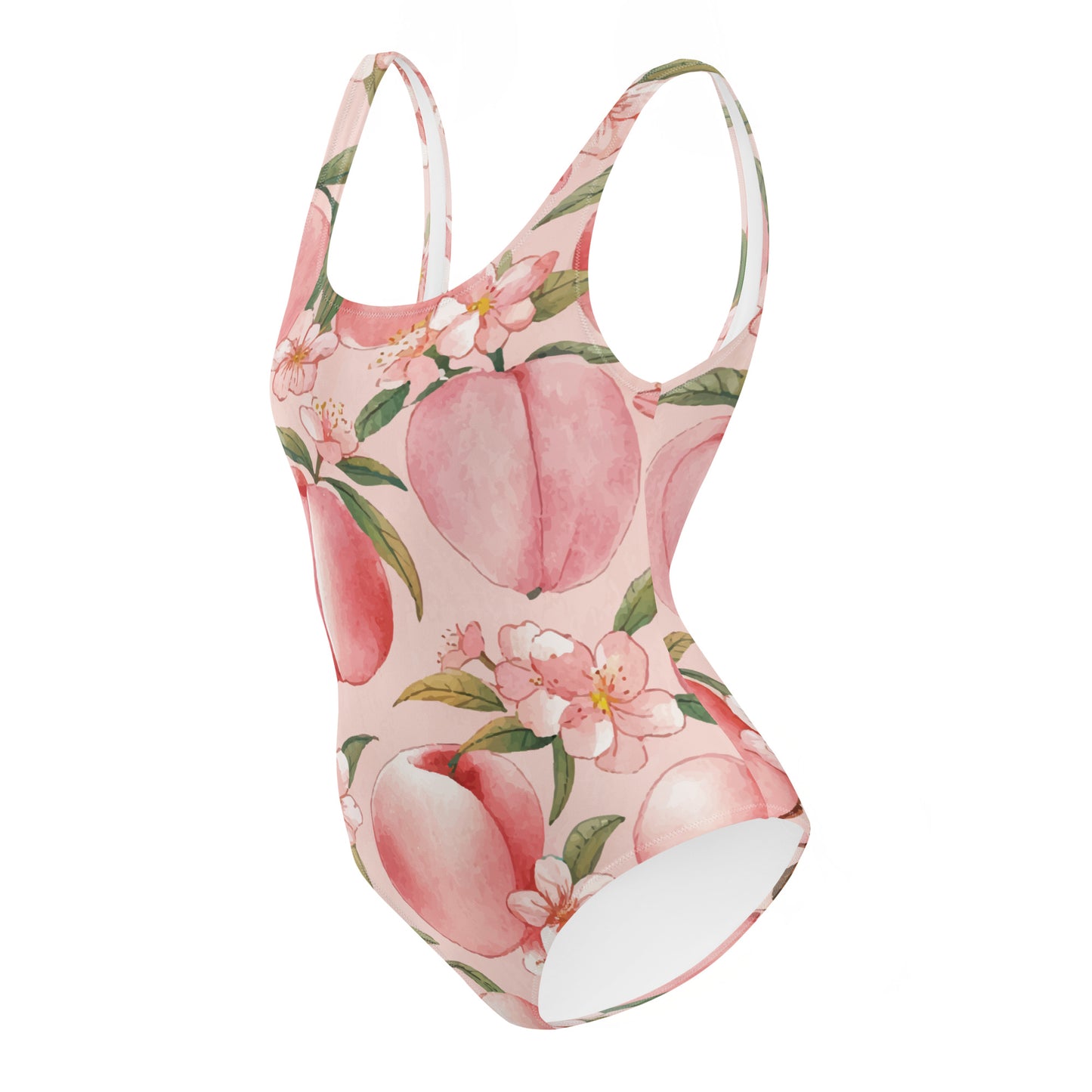 Peach Blossoms Women's One-Piece Swimsuit