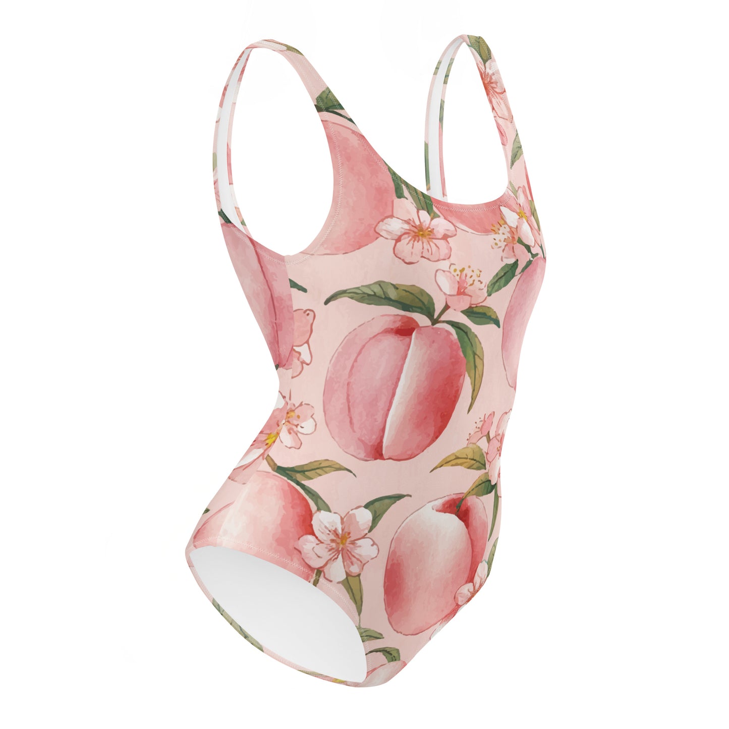 Peach Blossoms Women's One-Piece Swimsuit