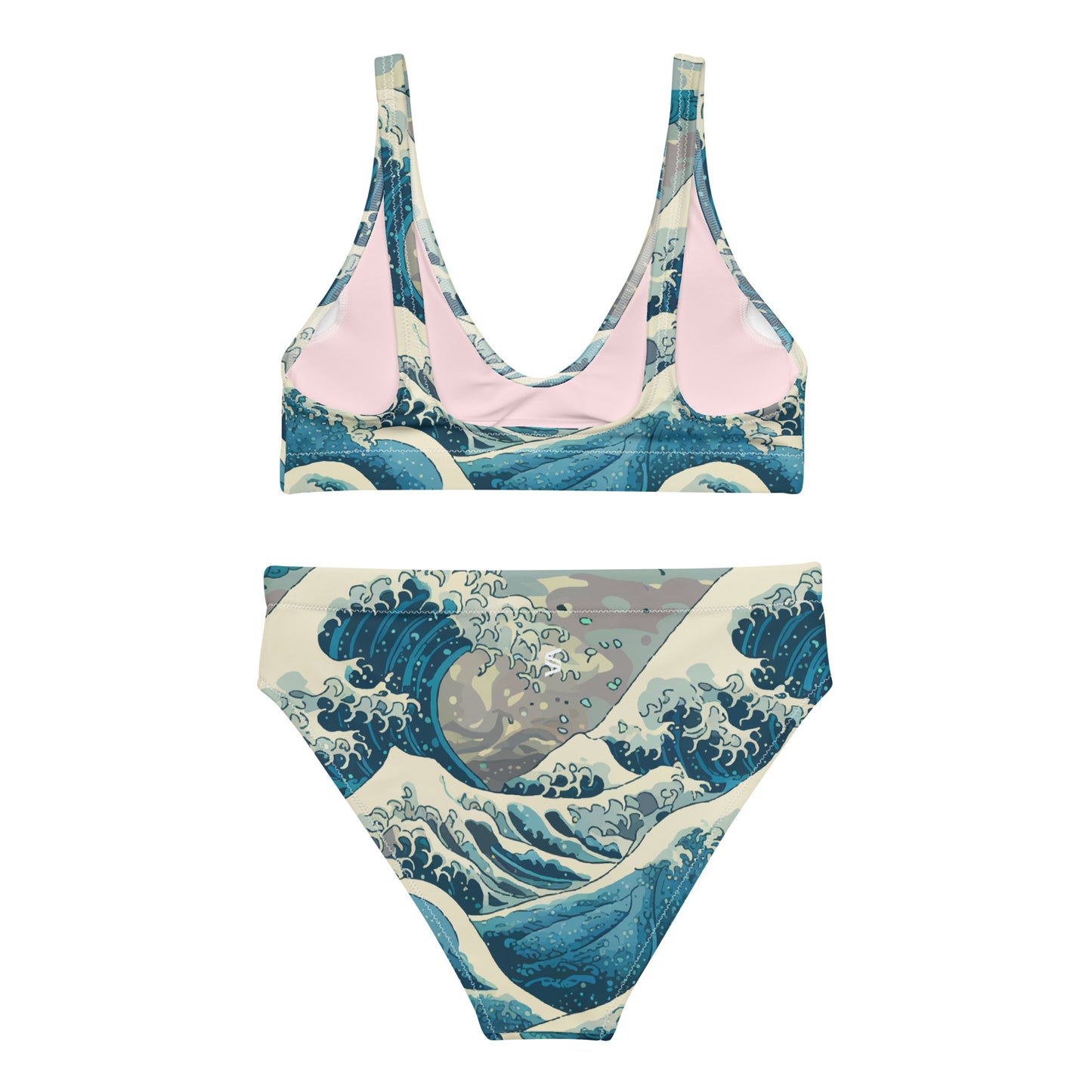 Japanese Waves Women's Eco High-Waisted Bikini
