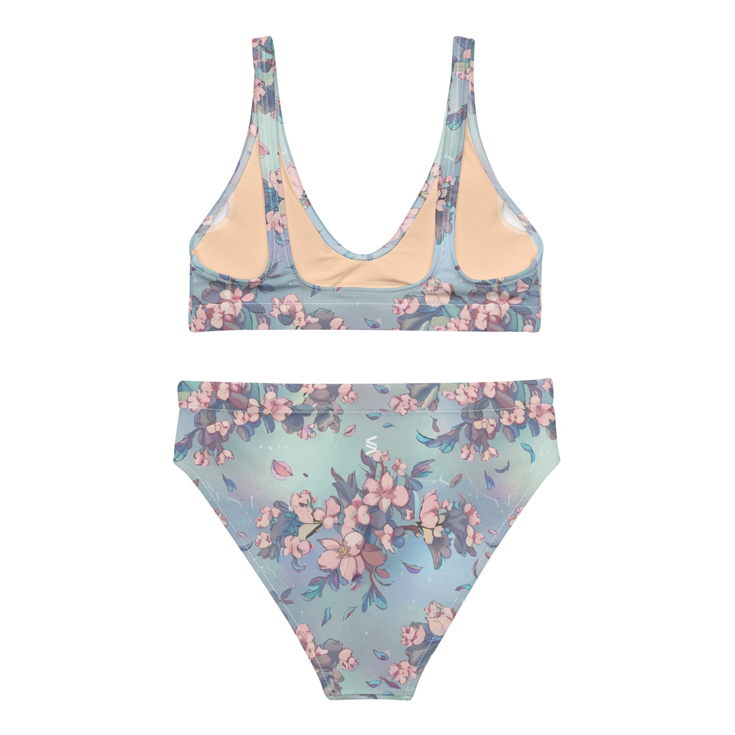 Electric Sakura Women's Eco High-Waisted Bikini