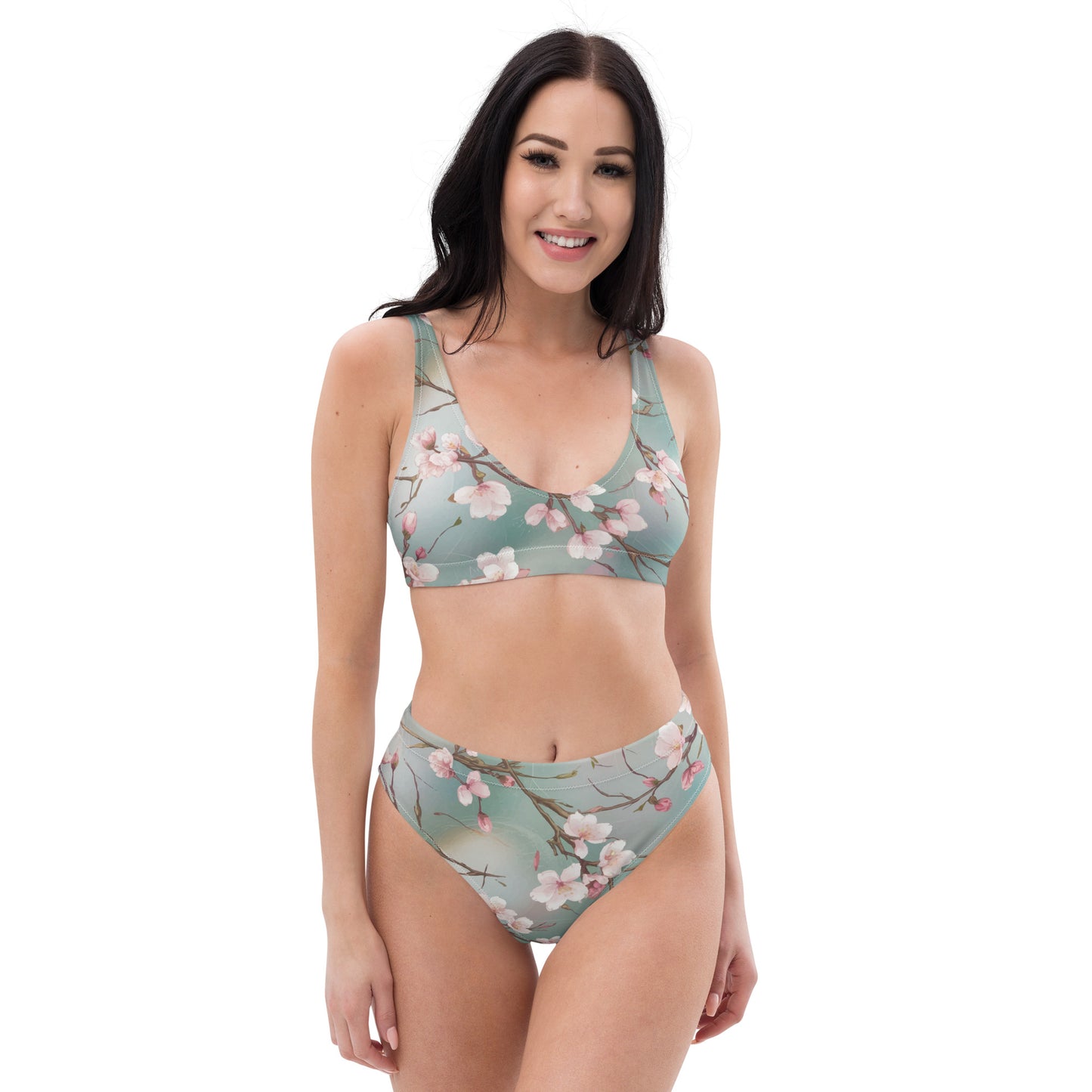 Silken Sakura Women's Eco High-Waisted Bikini