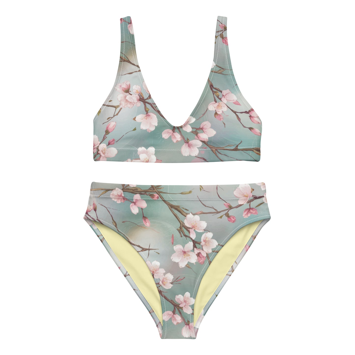 Silken Sakura Women's Eco High-Waisted Bikini