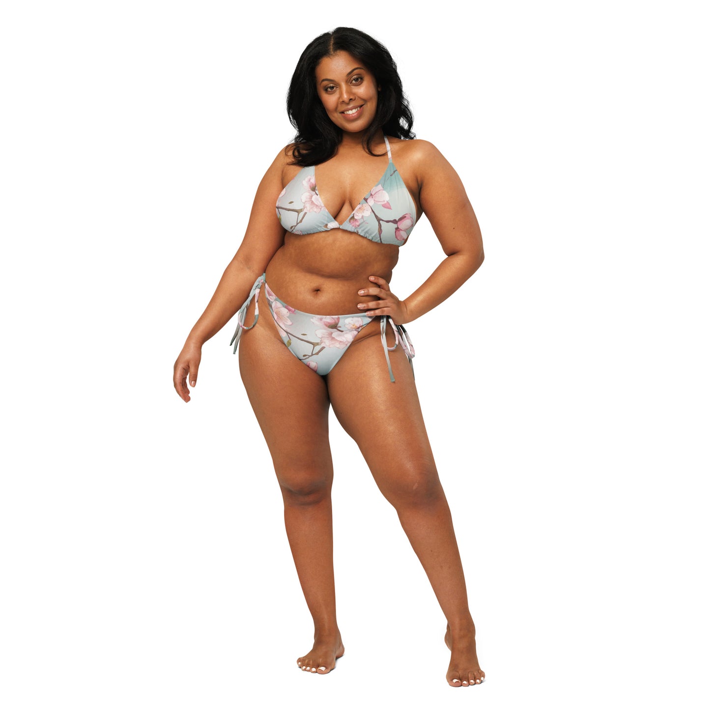 Silken Sakura Women's Eco String Bikini
